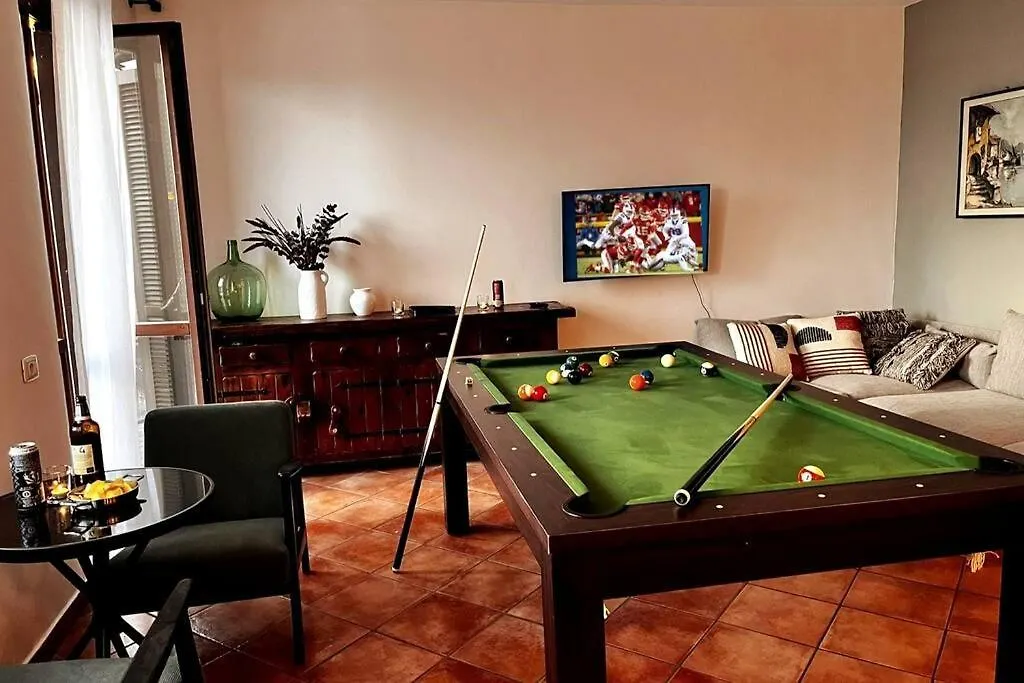Apartment Lago Maggiore Billard Pinball Arcade Malgesso